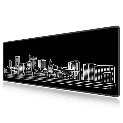 Tapis de souris de jeu 140x50 cm LL-COEUR pour éviter les glissements de clavier sur le bureau