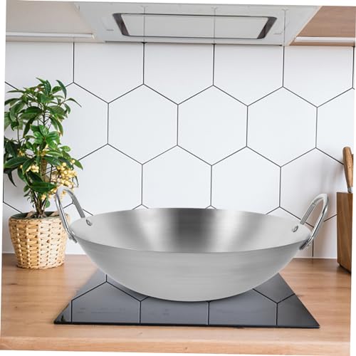 Wok resistente para cocinas de inducción y gas miniatura 7