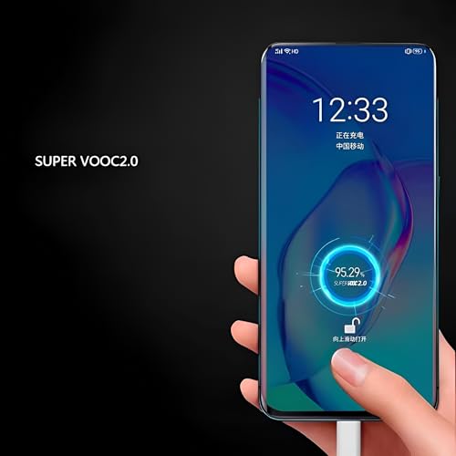 Image of Realme Original 65W SuperVooc USB C Charging Data Cable for Realme 12 /12 Pro Plus /11 Pro Plus /11 Pro /10 Pro+ /9 Pro /8 /7 / 60 Pro /50 Pro /30 /20 /C21 | Support 67W SuperDart Also Quick Mobile Charge, White