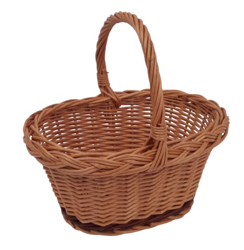 Panier ovale osier buff L.25 cm - Enfant