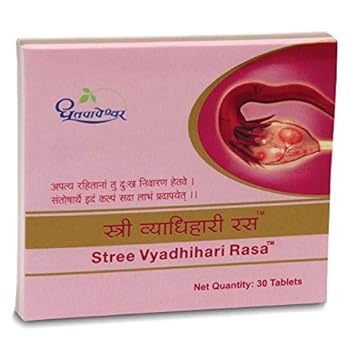 DHOOTAPAPESHWAR Shree Ltd STREE VYADHIHARI RASA (Pack of 30 TABLETS)