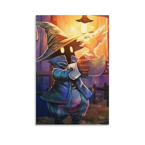 �t�@�C�i���t�@���^�W�[ �r�r�E�I���j�e�B�A �|�X�^�[ (22) �p�l�� �ǃA�[�g ���_�� ���r���O �x�b�h���[�� ��������20x30inch(50x75cm)