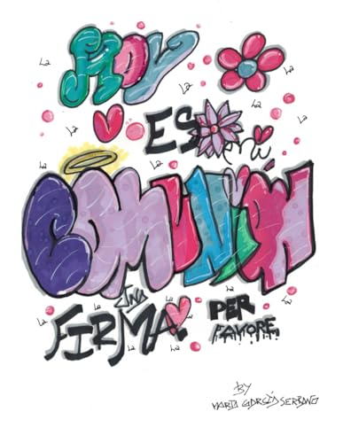 HOY ES MI COMUNIÓN: LIBRO DE FIRMAS