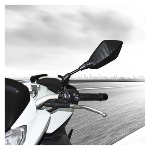 Espejo retrovisores para F800R universales de 8/10 mm con manillar ajustable convexo 6