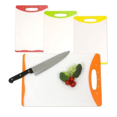 Home Basics Assorted Plastic Cutting Board Bulk Pack #TOP21