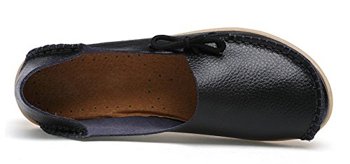 Image of VenusCelia Women's Breathable Comfort Walking Office Flat Loafer