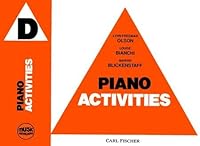 O5114 - Piano Activities - D 0825804396 Book Cover