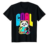 Photo Gallery bambino colorful goal play soccer - simpatico panda che gioca a calcio maglietta Photo Gallery bambino colorful goal play soccer - simpatico panda che gioca a calcio maglietta