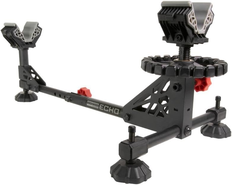 Birchwood Casey Echo Durable Adjustable Rifle Shooting Rest with Steel Frame Design & Non-Slip Rubber Stock Rest - Image 3