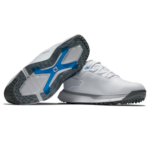 FootJoy Men's Pro/SLX Golf Shoe White/White/Grey, 9 UK Wide - Image 5