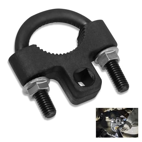 getfay 1 PC Car Inner Tie Rod Installation Wrench, Waterproof Metal Vehicle Tie Rod Installation Accessories, Universal Durable Automotive Wrench Replacement for Truck SUV Car (Black)