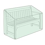 RANGEMENT PROPRE ET COMPACT : votre housse de banc est conçue pour être pliée et rangée relativement facilement. Sa structure en tissu souple en fait un produit léger et facile à manipuler pour votre jardin.