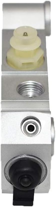 A-Team Performance Brake Proportioning Valve Disc/Drum - Aluminum Construction & Brake Line Ports - Dual-Reservoir Master Cylinder - Compatible with Ford, Mopar & GM PV2 Models - 1/2" & 7/16" Ports