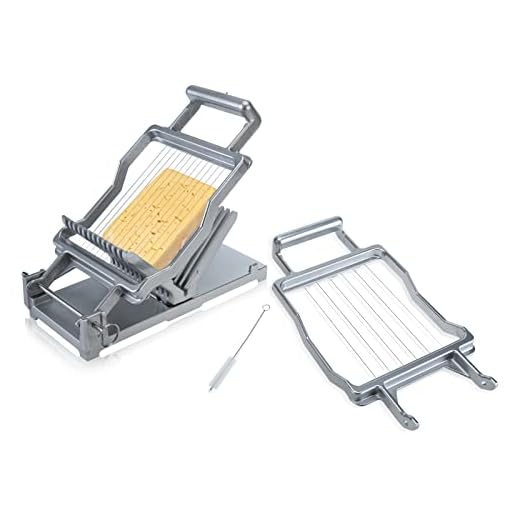 Xeternity-Made Stainless Steel Commercial Cheese Slicer 1cm & 2cm Cheeser Butter Cutting Board Machine Wire Making Dessert Blade Durable Kitchen Tool
