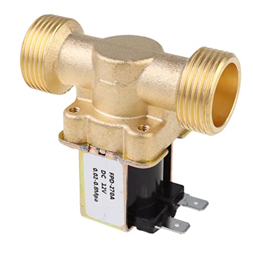 Yardwe 2Pcs Válvula Eletromagnética Válvula Anti-Retorno Válvula Solenóide Válvula De Retenção 220 V