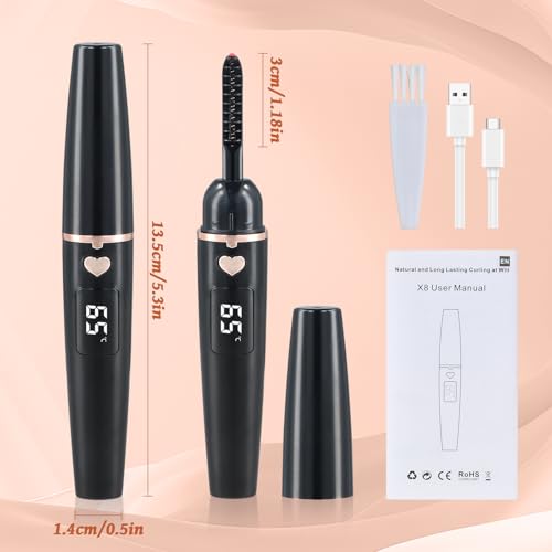 Beheizbare Wimpernzange Mapille Elektrische Wimpernzange mit 4 Heizmodi