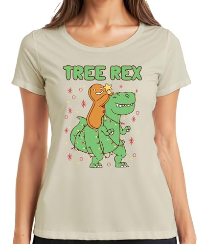 Tree Rex - Camiseta para mujer con diseño de árbol de jengibre, naturaleza, XXL