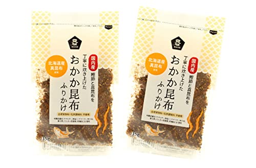 無添加ふりかけ ムソー おかか昆布ふりかけ¥35g×2袋★ネコポス★り高い国内産の鰹節とうま味の強い北海道産の真昆布を合わせ、香ばしい国内産のオキアミを入れて吟味した調味料で炊き上げました。しっとり美味しいやや甘口のおかかとこんぶのふりかけです。