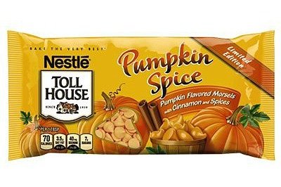 Toll House Pumpkin Spice Morsels, 10 Oz Packages (Pack of 6)