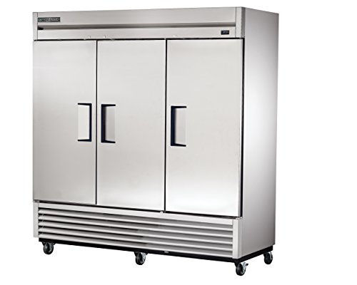 True T-72-HC Reach-in Solid Swing Door Refrigerator with Hydrocarbon Refrigerant, Holds 33 Degree F to 38 Degree F, 78.625