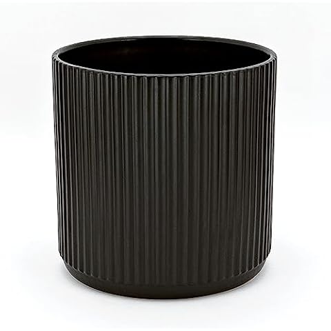 Amazon Basics 8-Inch Ceramic Planter Cover