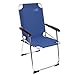 Bo-Camp Alu Klappstuhl -Angelstuhl Anglerstuhl Camping Stuhl Klappsessel faltbar blau