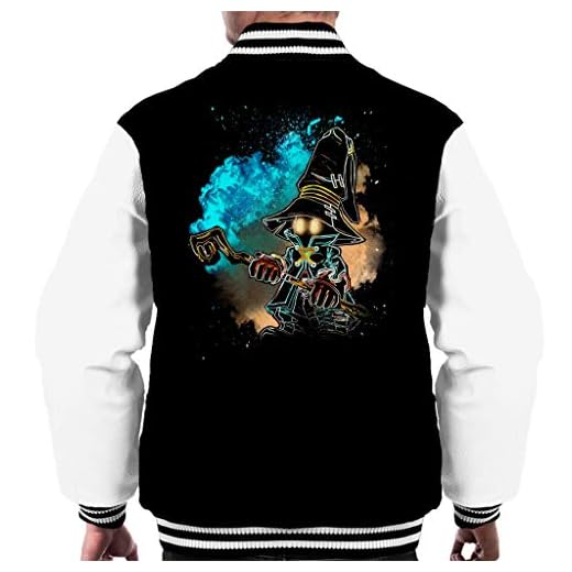 Cloud City 7 Soul of The Black Mage Vivi Final Fantasy IX mäns universitetsjacka