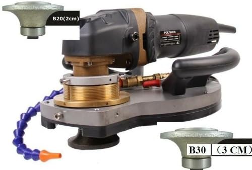 Eco-Edge Granite Concrete and Stone Countertop Diamond Profile Hydrofloat Router And B20 B30 Router Bit Pack