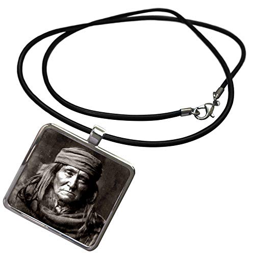 3dRose 1903 Geronimo Apache Indian Chief Native American Leader - Necklace with Pendant (ncl_334905)