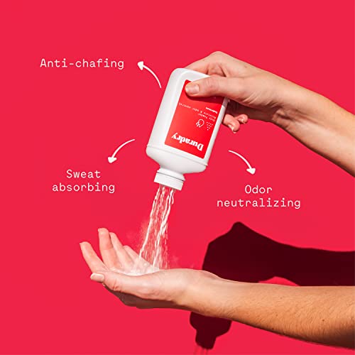 Duradry Body Powder - Sweat Defense & Odor Control, Sweat Absorbing, Anti-Chaffing, All Natural Powder, Talc-Free, Prevents And Eliminates Any Body Odor Naturally - Seabreeze, 4Oz #TOP2