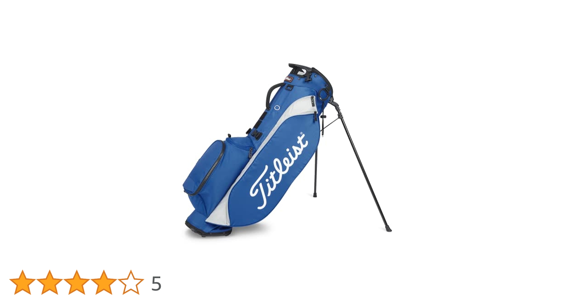 【希少限定品】Titleistタイトリスト　ゴルフキャディバッグ　隠しスタンド式 タイトリスト(Titleist) スタンドキャディバッグ 限定 シャム