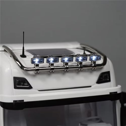 Placa de luz PCB de techo para decorar camiones volquete RC en circuitos 4