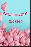 queen was born in may 2003: beautiful birthday gift for women: work list, wedding, stylish paperback, 100 pages, book, 6x9 inch, planner, budget