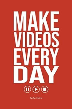 Paperback Make Videos Everyday: A Planner for Vloggers and Influencers Book