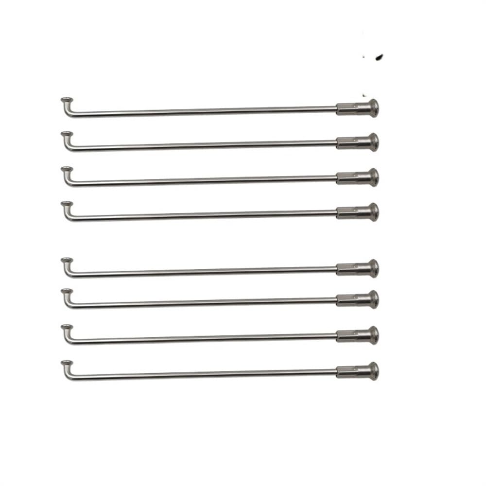 Raggi Bicicletta 36 pezzi 10G 304 materiale in acciaio inossidabile J-bend diametro uguale corpo cilindro ruota bici elettrica(Length 183mm)