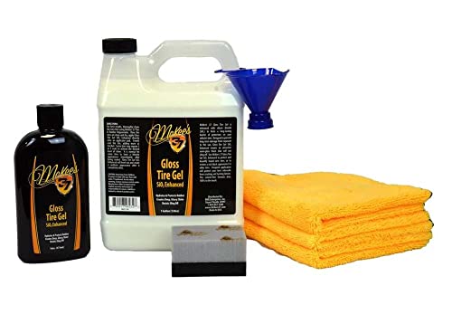 McKee's 37 Gloss Tire Gel SiO2 Enhanced 144 oz. Refill Kit