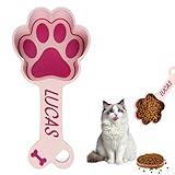 Personalized Pet Food Scoop - Custom Dog Food Measuring Cup with Ergonomic Design, Versatile Kibble Dispenser & Perfect Gift for Dog Lovers and Pet Parents (bone)