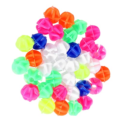 BRIGHTFUFU Bike Beads for Wheel 180pcs Plastic Clip Spoke Beads Diverse Colors Quick ' Bicycle Decorations
