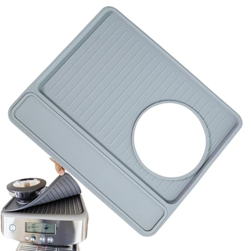 Base pour pressage de machine à café protégeant le plan de travail de la cuisine