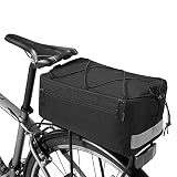 SENADA Bike Rack Bag for Bicycles Rear Rack Bike Reflective Trunk Bags, Warm or Cold Items Bicycle R
