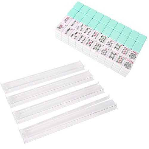 Set de Fichas American Mahjong 166 Piezas con Rack Combo miniatura 1