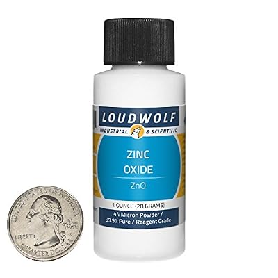 Zinc Oxide/Fine Powder / 1 Ounce / 99.9% Pure