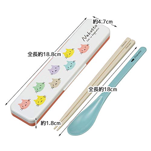 Ensemble de couverts japonais Skater CCS3SAAG haut de gamme Ag+