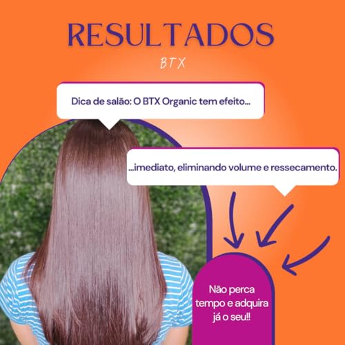 Light Hair Btx Termo Redutor Selagem Organic - 1 Kg