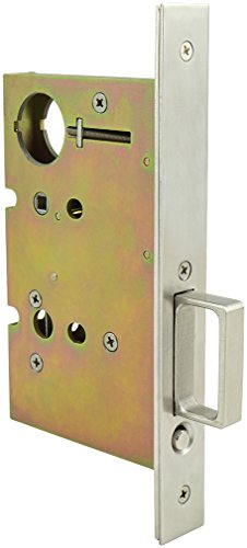 INOX FH29PD8440-TT09-14 Cerradura de Privacidad para Puerta Corredera con Giro de Pulgar TT09 y Giro de Moneda, Acabado Níquel Pulido miniatura 2