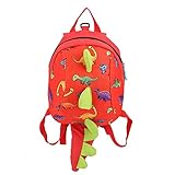 【Geschenke für kinder】: Statten Sie Ihr Kind mit diesem süßen und auffälligen Dinosuar-Rucksack aus. Ihre Kleinen müssen cool und attraktiv im Kindergarten sein. Es ist ein ideales Geschenk für Kinder im Vorschulalter von 1-6 Jahren, als Schultasche, Spielzeugtasche oder Lunchpaket.