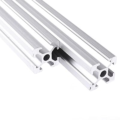 4PCS 400mm/15.74inch 2020 V Type Aluminum Profile European Standard Anodized Linear Rail Frame for DIY 3D Printer