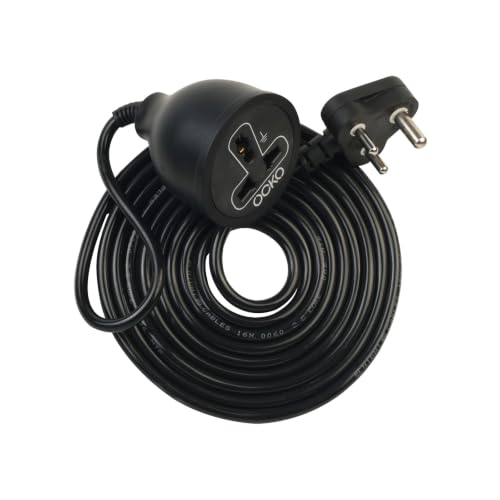 Image of Ocko 3 Meter 3 Pin Heavy Duty Extension Cord | 10A 1500W Power Cable with Male to Female Socket for Indoor & Outdoor Use, Home Appliances, Electronics, Power Tools & Daily Utility