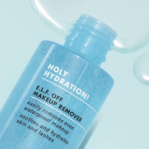 Image of e.l.f. SKIN Holy Hydration Off Makeup Remover,Liquid Makeup Remover For Eye,Lip & Face-Makeup,Gentle Formula,Vegan & Cruelty-free,(Pack of 2)