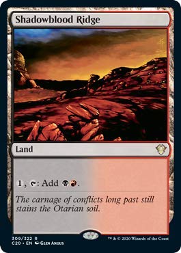 Magic: The Gathering - Shadowblood Ridge - Commander 2020